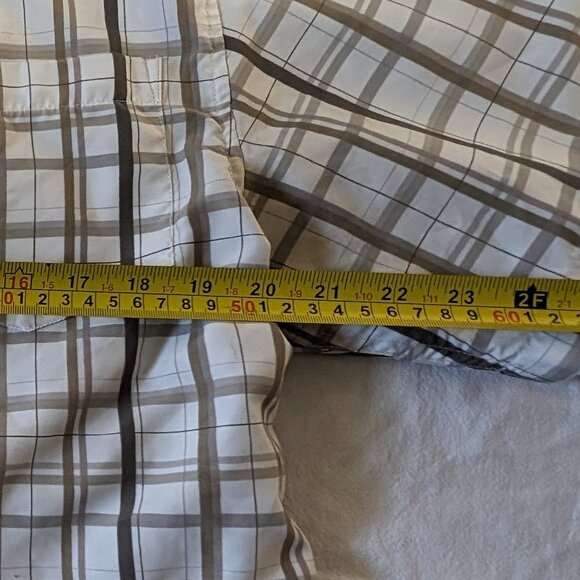 NEVADA MEN'S BUTTON UP FRONT SHORT SLEEVE SHIRT COLLAR NECK SIZE MEDIUM CASUAL - Picture 7 of 16